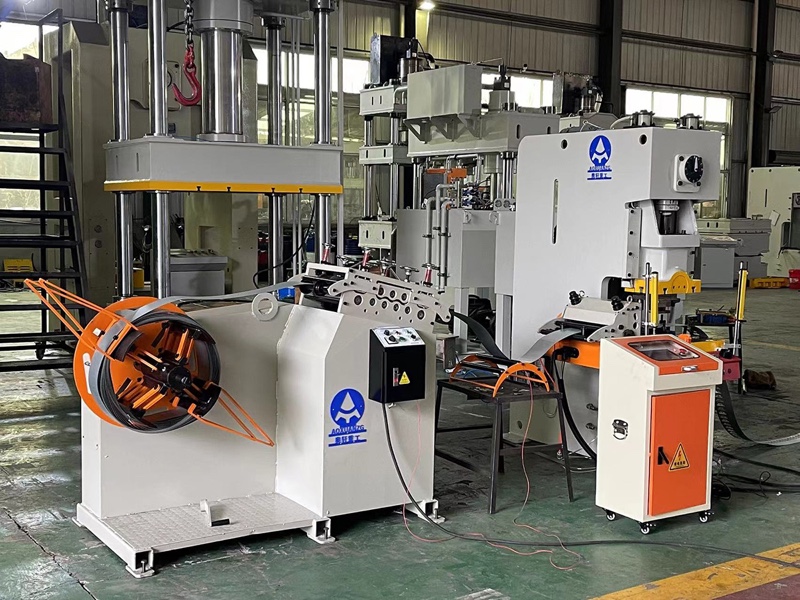 60ton 80ton 110ton Press Machine Metal Stamping Press Machine Line with Mold and Feeder - Image 2