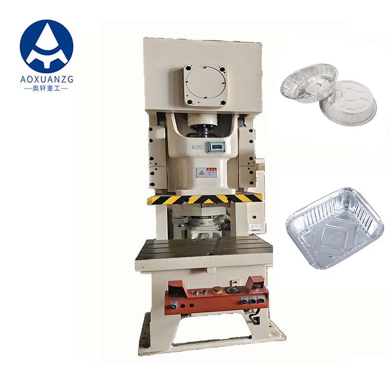 Automatic Pneumatic Aluminum Foil Lunch Box takeaway box Making Machine