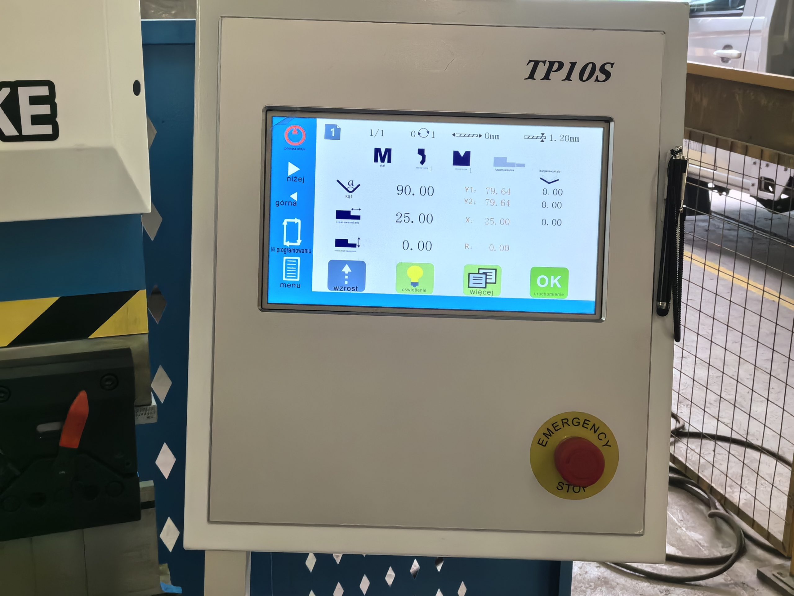 AMADA Double-sided Clamp WC67K-125T3200 Bending Machine 4+1 AXIS Electric-hydraulic Servo Press Brake - 图片 6