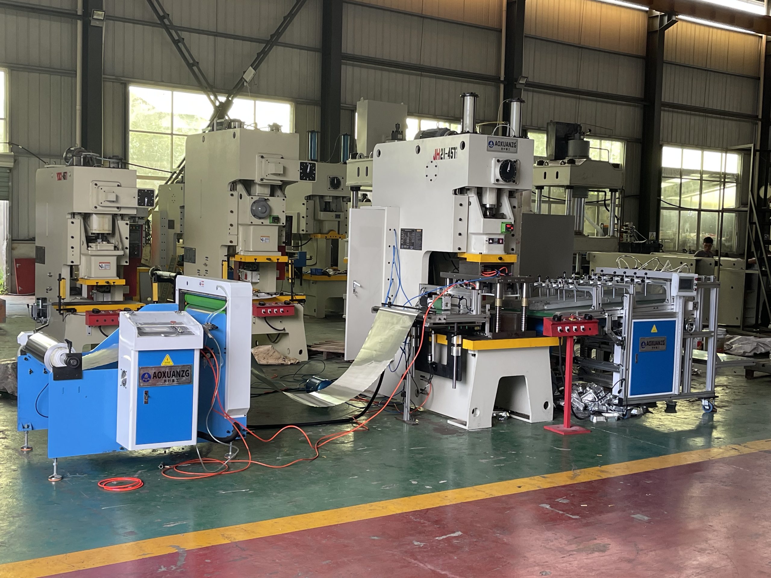 Aluminum Foil Container Plate Production Line Punching Mold Making Machine - Image 3