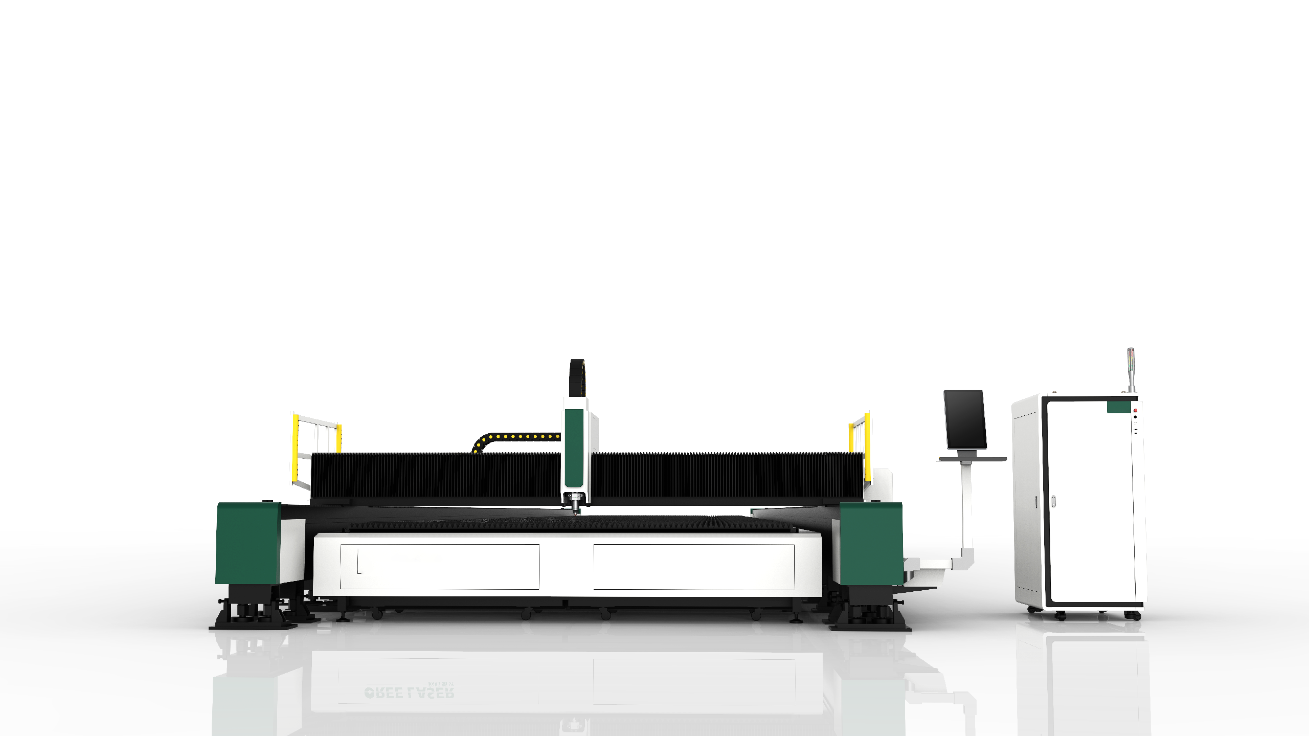 High-Power Large-Format Fiber Laser Cutting Machine for Industrial Precision Processing