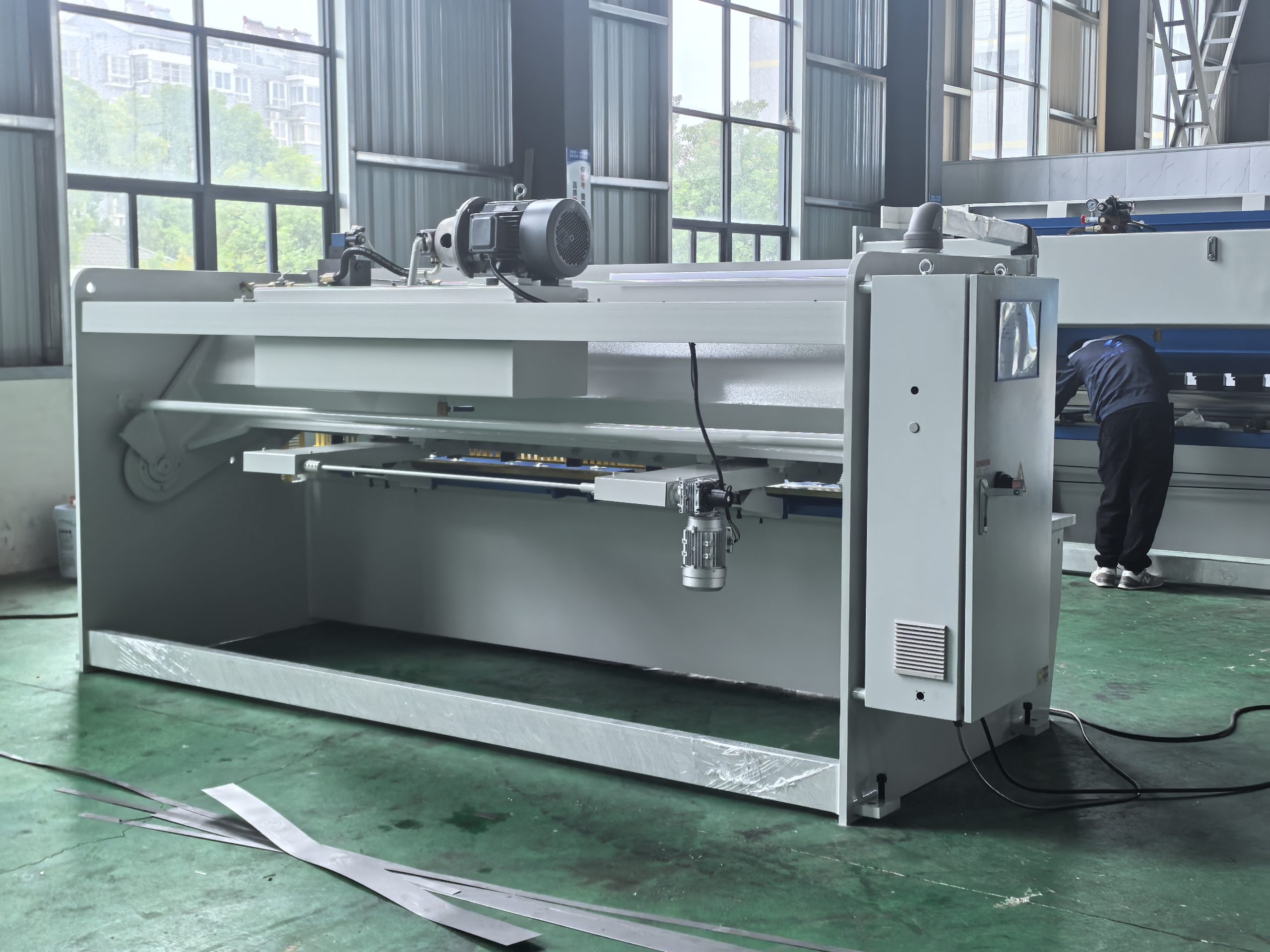 Single-phase Hydraulic Shearing Machine for Model QC12Y- 4x3200 - Imagem 5