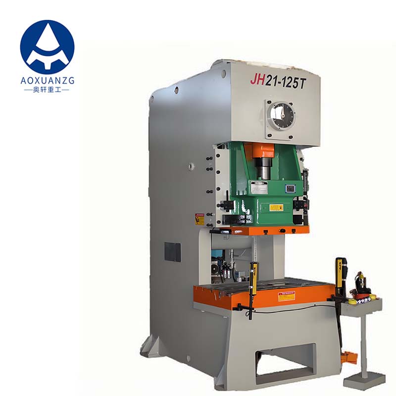 JH21-125T pneumatic punch press machine with safety protection device